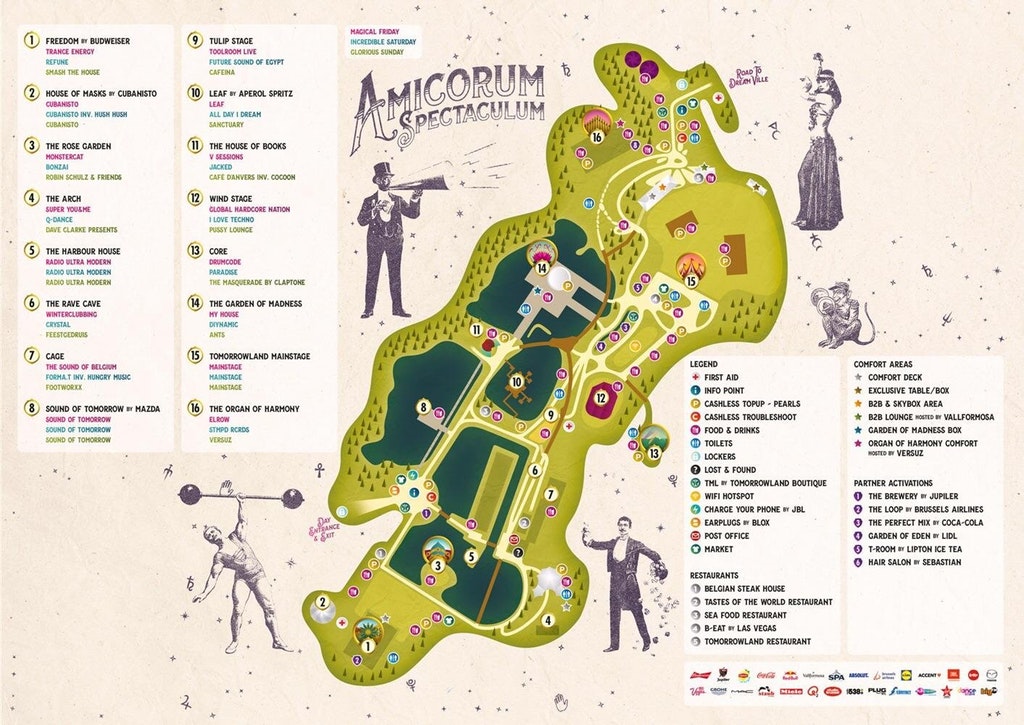 Festivalgelände Tomorrowland, Karte, Übersicht, Stageplan, Tomorrowland Stages, Map, Tomorrowland Guide, Tomorrowland Guide 2018, Tomorrowland 2018, Tomorrowland Infos, Tomorrowland Tipps, Tomorrowland Tricks, Dreamville Tipps, Dreamville Tricks, Dreamville Info, Dreamville Guide,